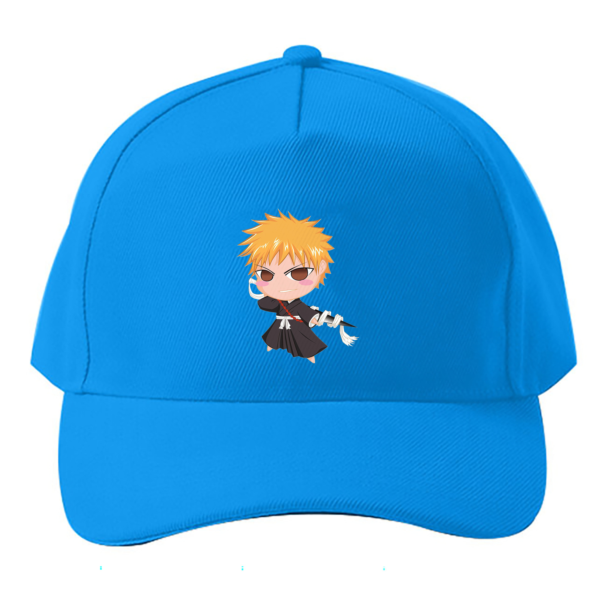 （画像用） ブリーチ 黒崎一護（くろさき いちご）BLEACH Kurosaki Ichigo ベースボールキャップ 綿100％ 男女兼用 帽子 スポーツ